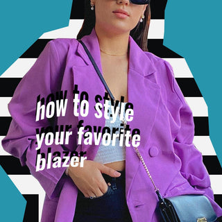 How to style your blazer - West Carolina