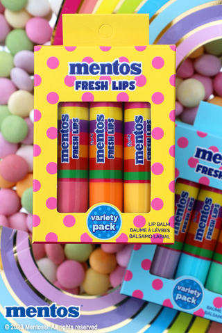 Rudecosmetics-Mentos Fresh Lips Variety Pack (Lip Balm)-lipgloss-yellow-blue-westcarolina