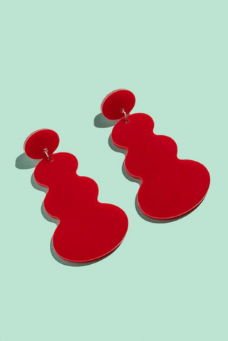 Asitwas-earrings-acrylic-red-west carolina