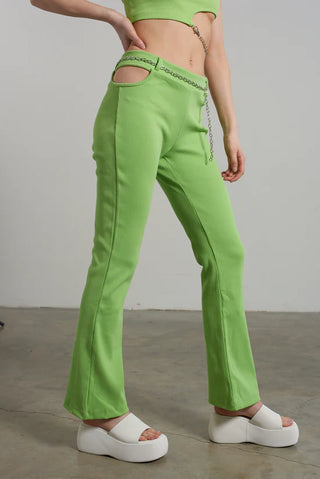 Pantalon Confusion en vert