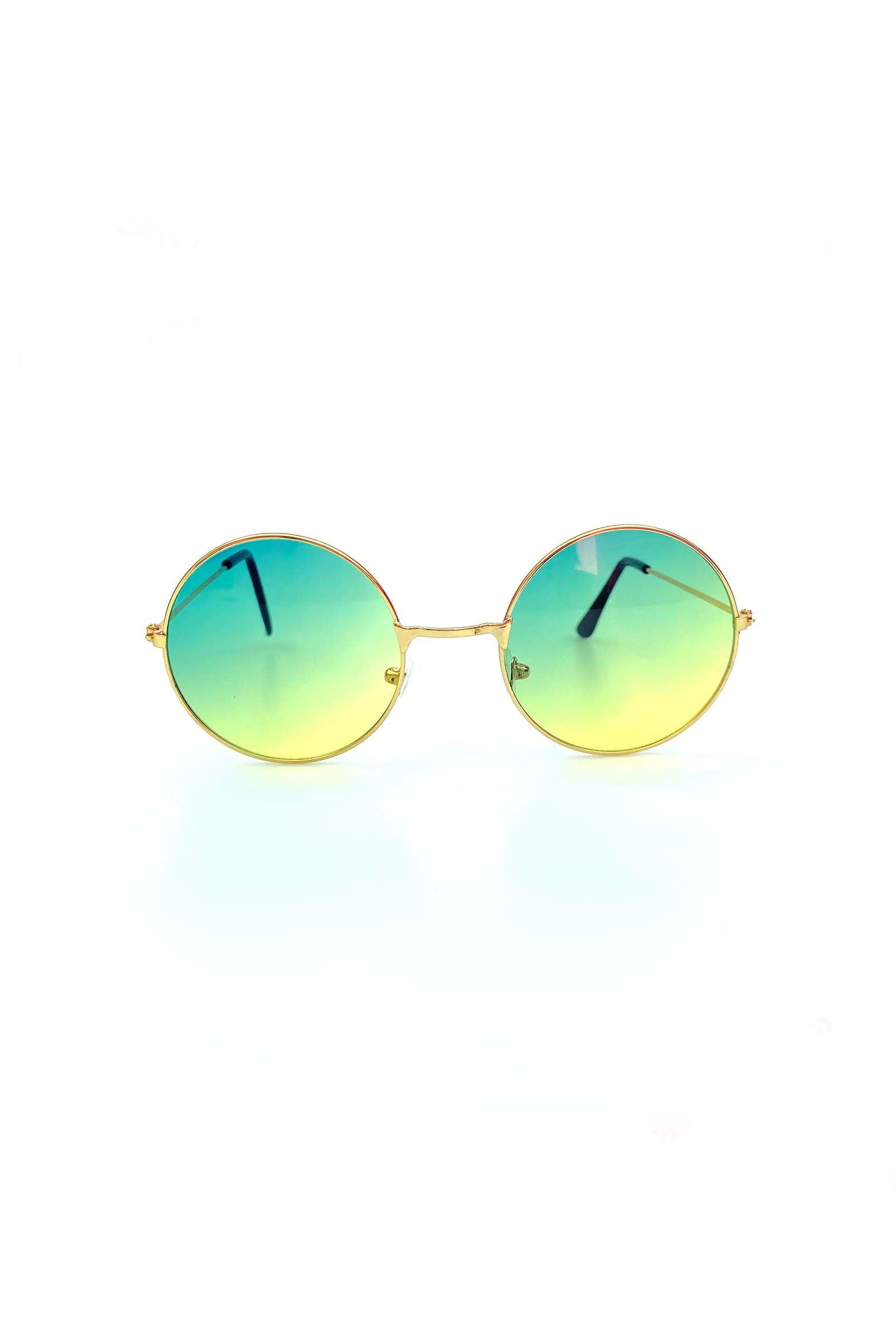 1 John Lennon Sunglasses Round Shades Gold Black India | Ubuy