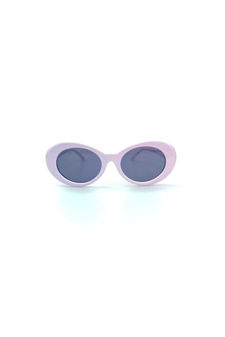 60s Space Sunglasses in White - West Carolina