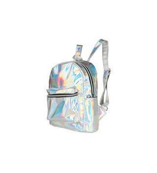 Holographic Backpack in Silver - West Carolina